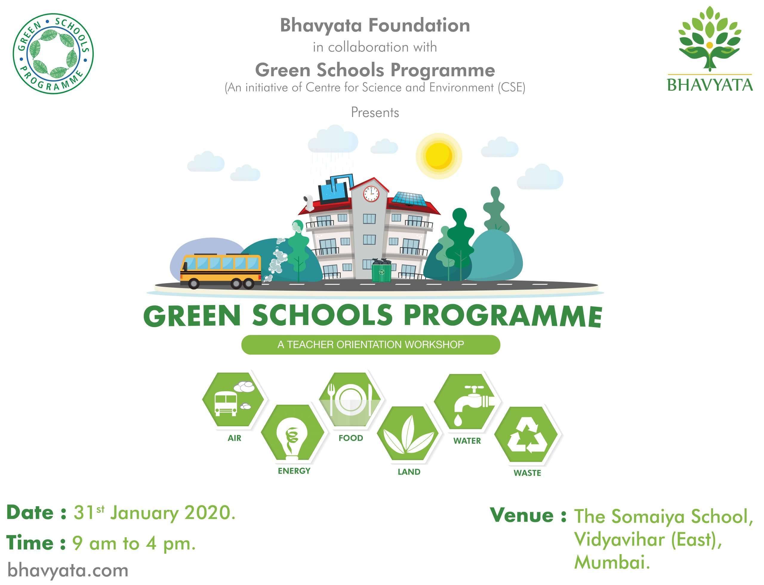 Green Schools Programme Teacher Orientation